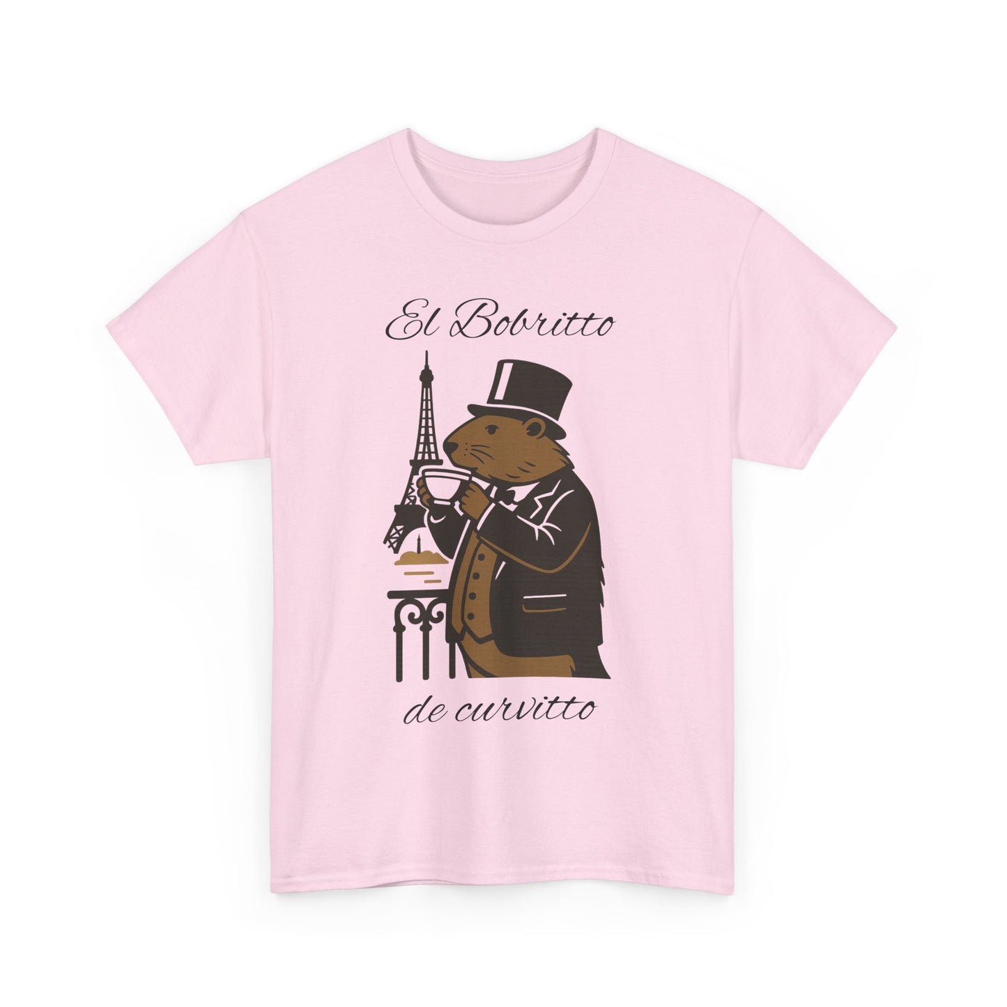 El Bobritto de Curvitto - Koszulka dla Fanów Bobra | Miękki Unisex Tee z Bobrittem