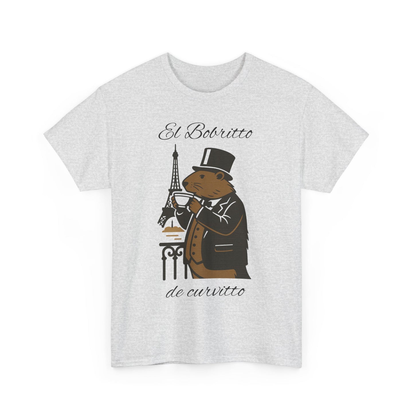 El Bobritto de Curvitto - Koszulka dla Fanów Bobra | Miękki Unisex Tee z Bobrittem