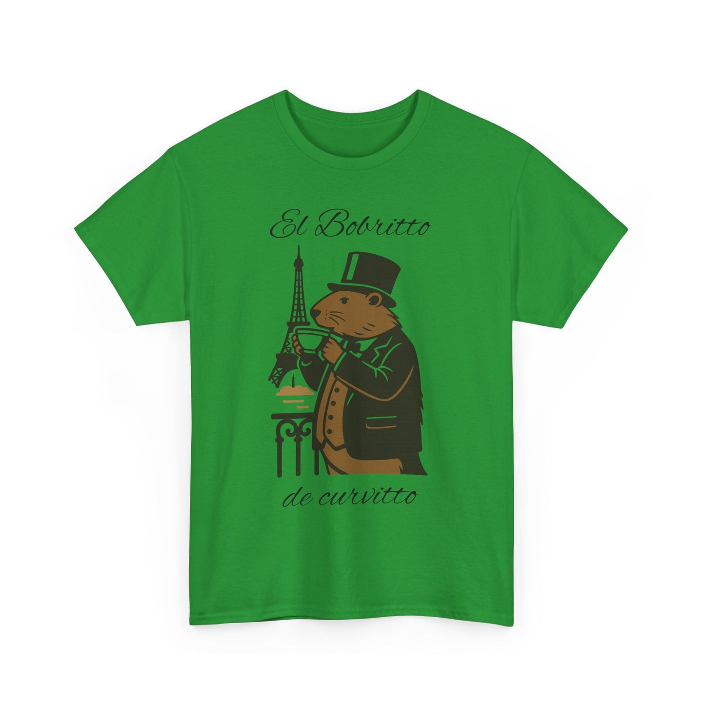 El Bobritto de Curvitto - Koszulka dla Fanów Bobra | Miękki Unisex Tee z Bobrittem