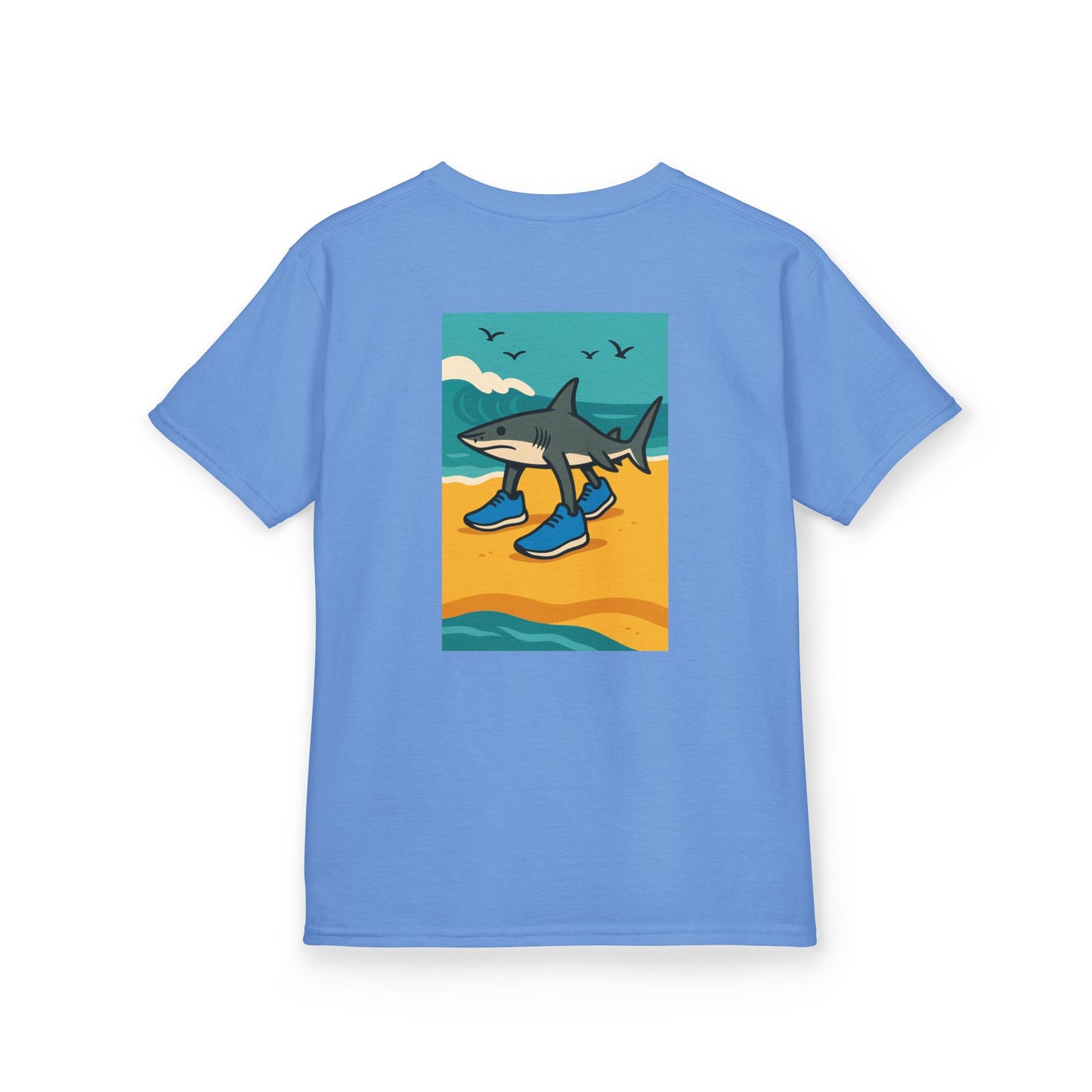 Tralalero Tralala: Rekin na Fali – Dziecięca Koszulka dla Fanów Oceanu | Miękki Unisex Tee z Plażowym Vibe'em